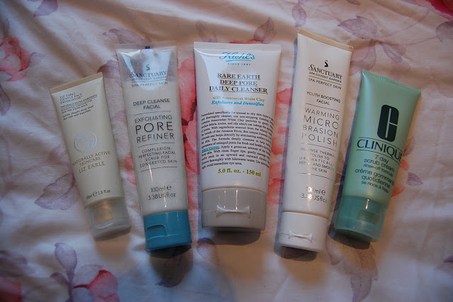 5 Favourites Face Exfoliators.
