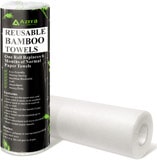 Azrra Bamboo Reusable Strong Unpaper Towels