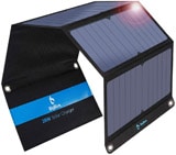 Big Blue Solar Charger For Hiking