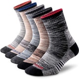 Feideer Wicking Cushion Quarter Walking Socks