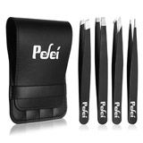 Pefei Tweezers Stainless For Facial Hair, 