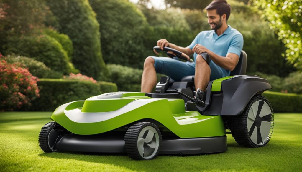 Efficient Electric Lawn Mower