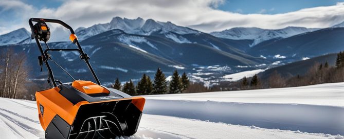 best cordless electric snow blower