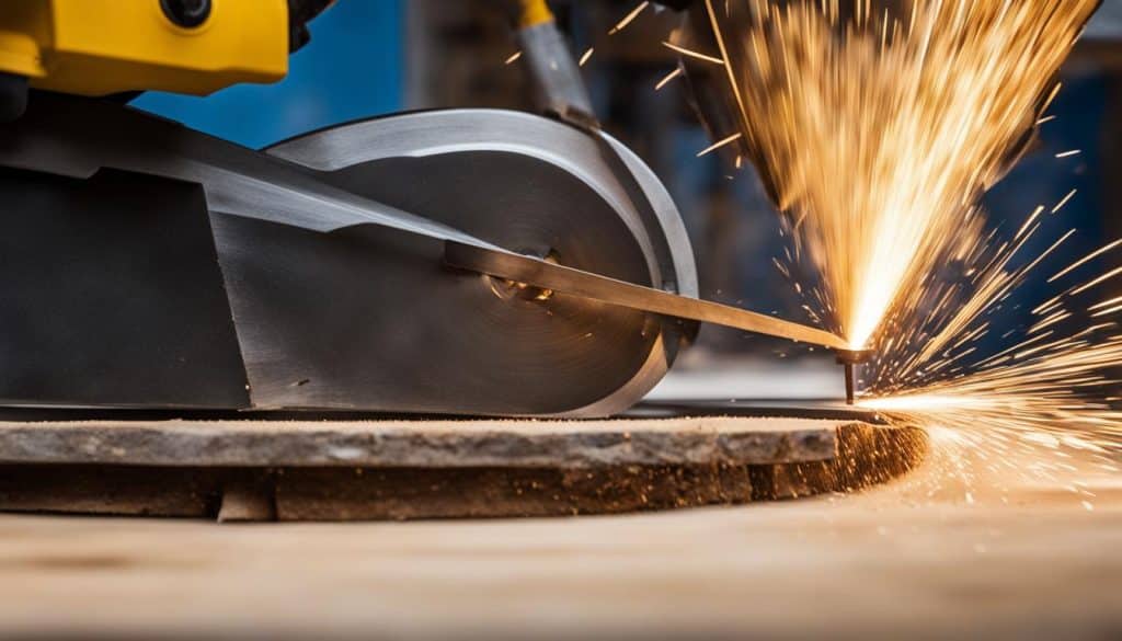 precision cutting 10 inch miter saw blade