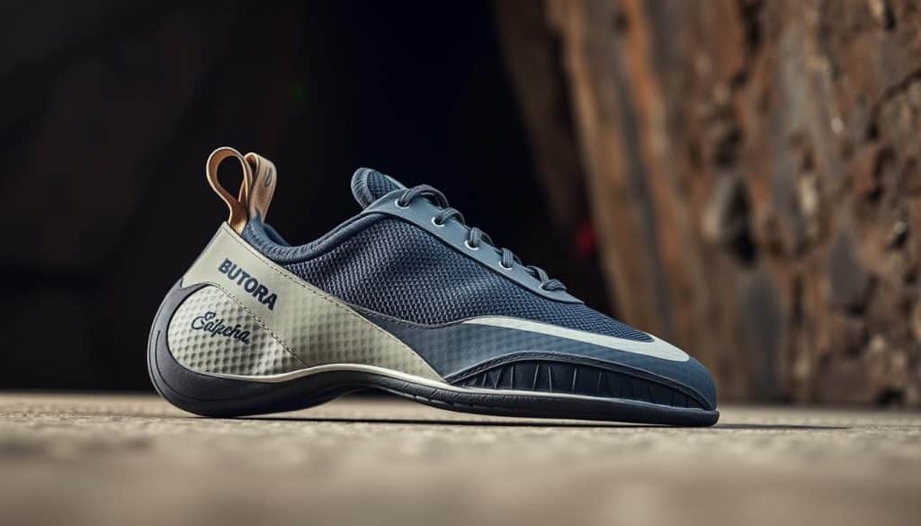 Butora Acro climbing shoe features